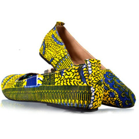 African Tribal shoes
